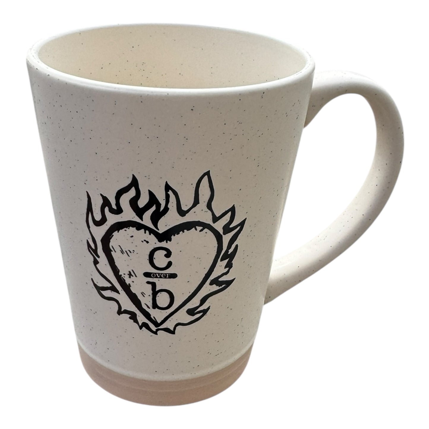 Flame Heart Clothes Over Bros One Tree Hill 16 oz Mug - Natural