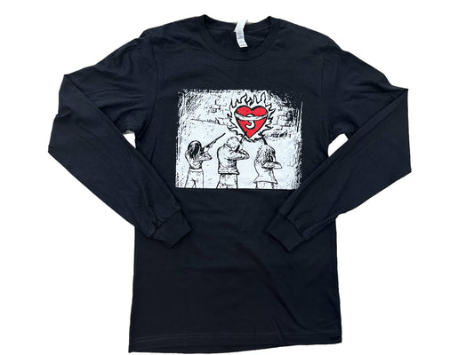 Art Shot ( One Tree Hill ) – Long Sleeve – Black
