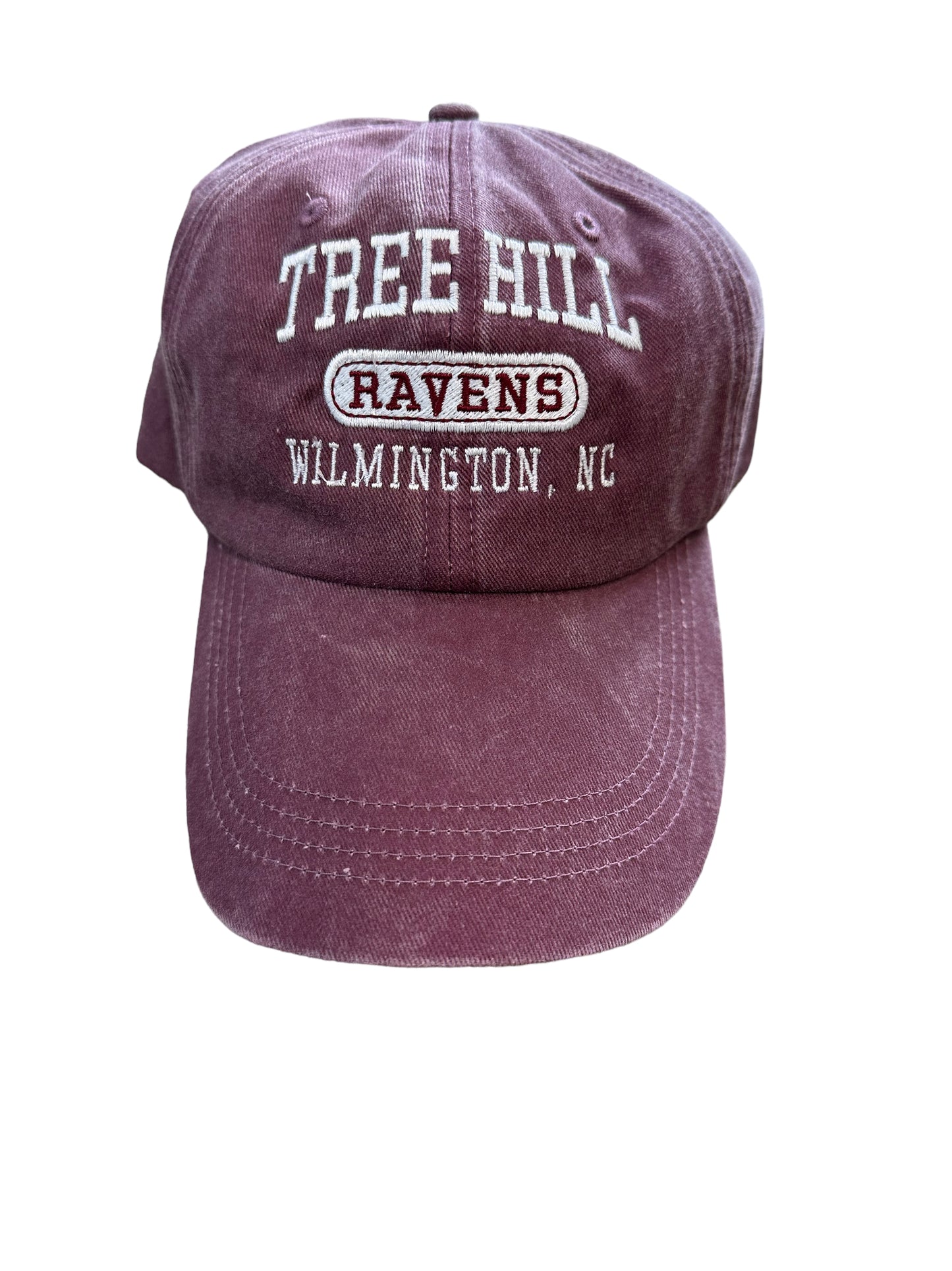 Tree Hill Raven 3 Tier - Hat - Brick (White Thread )