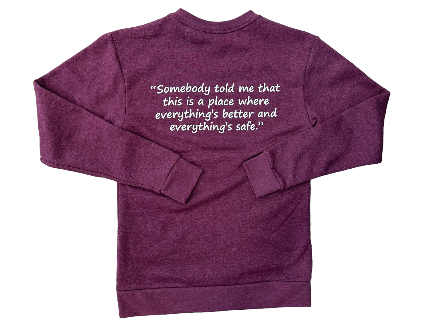Karens Cafe - Crew Neck - Cardinal red