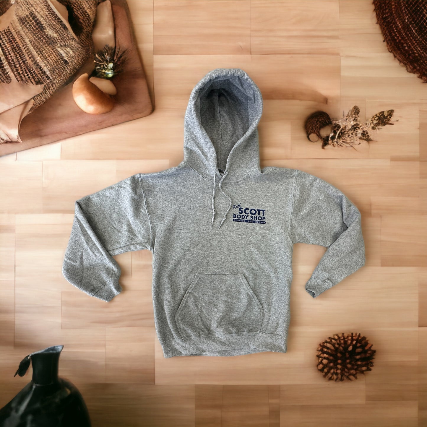Keith Scott Body Shop One tree Hill – Hoodie – Sport Grey