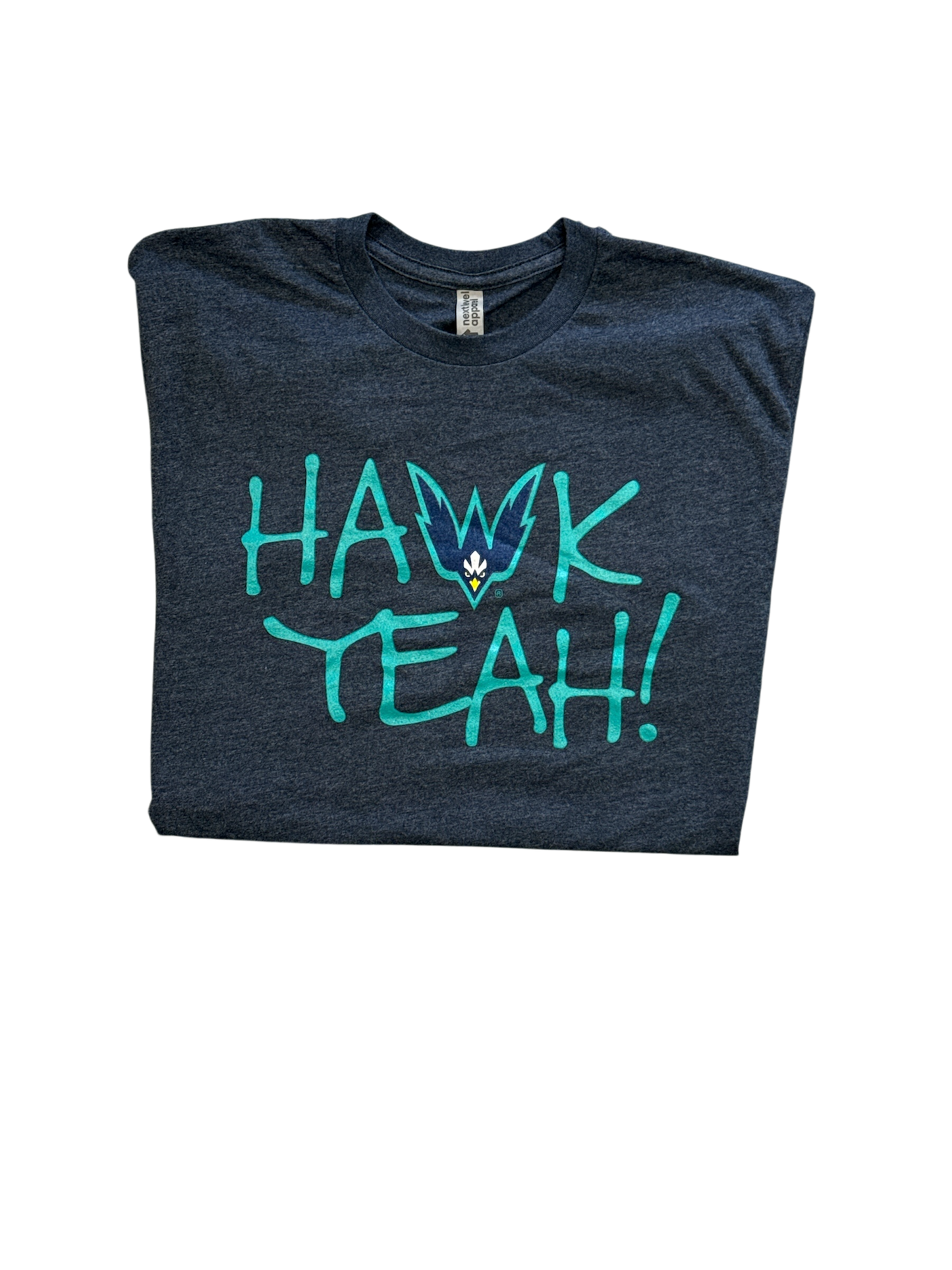 Hawk Yeah UNCW - T Shirt - Midnight Navy
