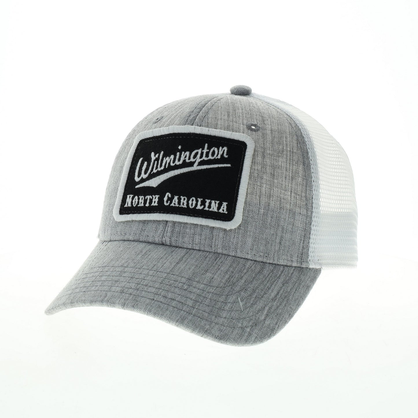 Wilmington NC Swoosh Mid Pro - Hat - Heather Grey / White