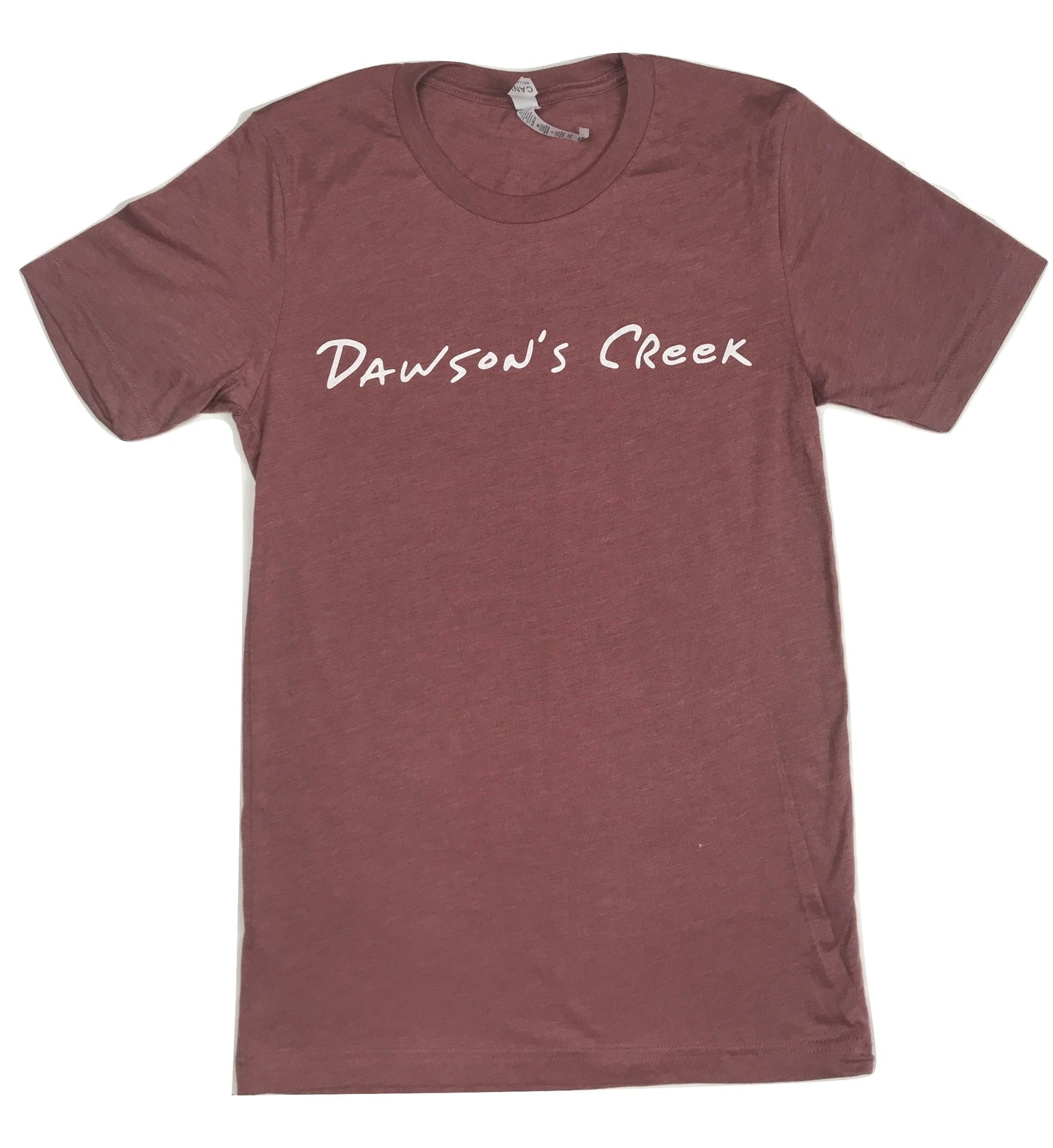 Dawsons Creek Letters - T Shirt - Heather Mauve