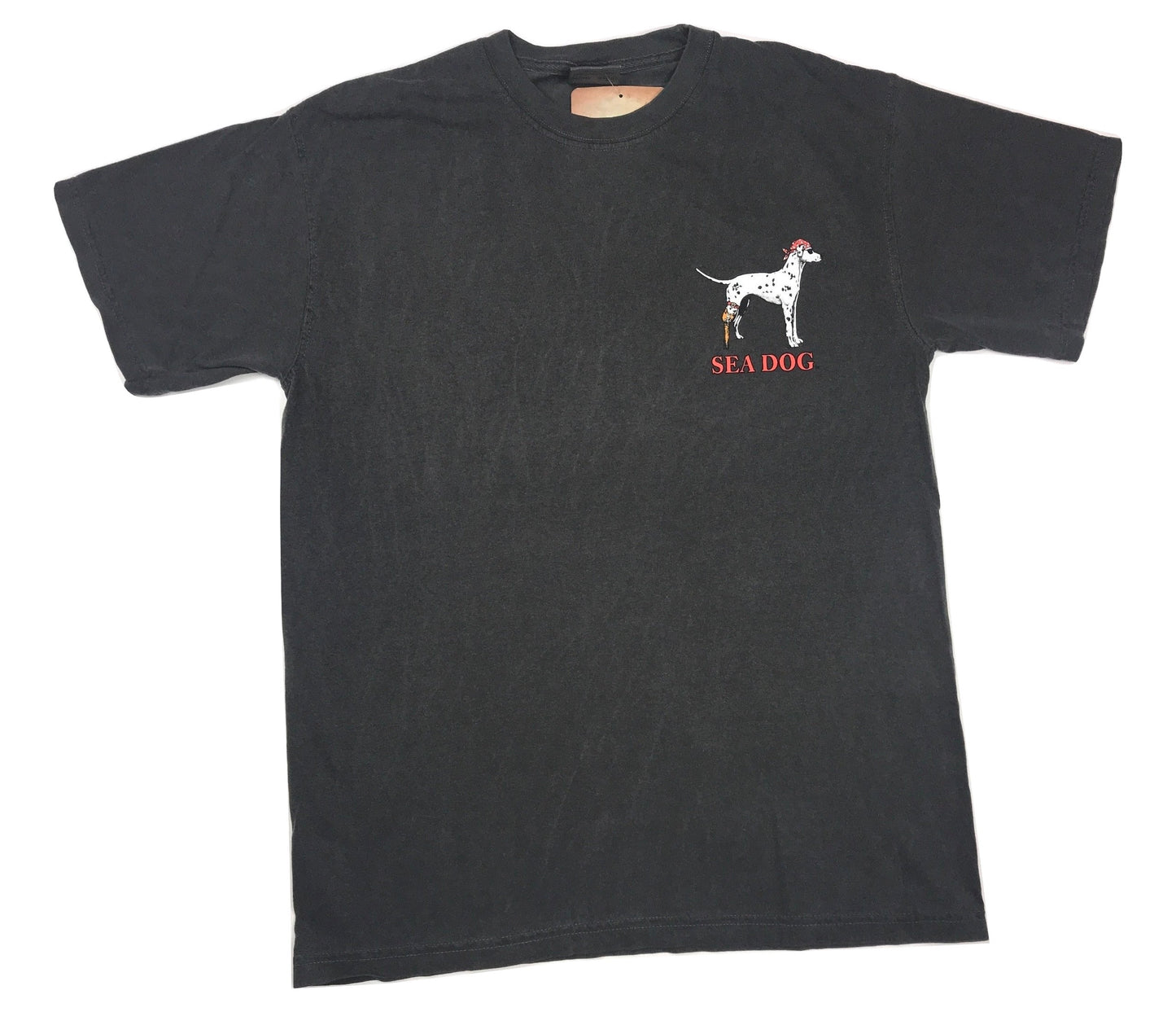 Just Call Me old Fashioned - Sea Dog T Shirt - Pepper