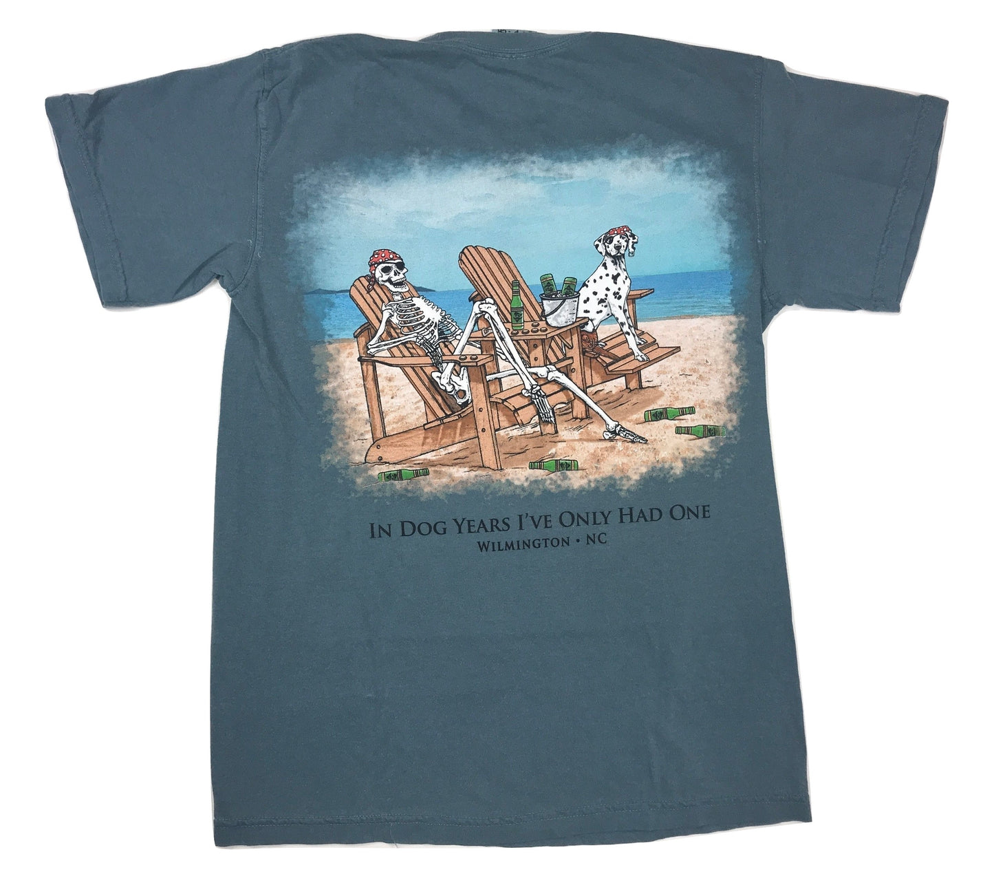 In Dog Years I've Only Had One - Sea Dog T Shirt - Blue Jean