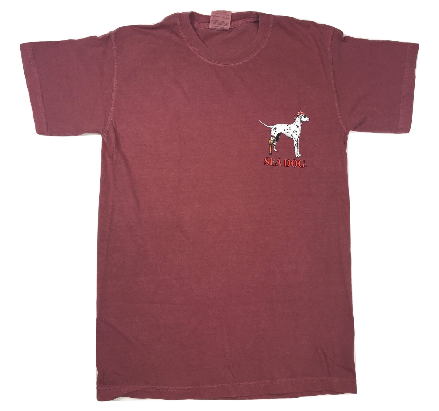 In Dog Years I've Only Had One - Sea Dog T Shirt - Brick