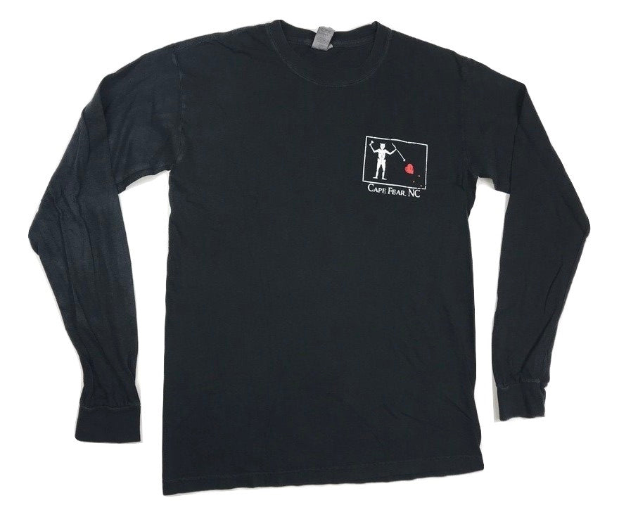 Cape Fear Black Beard - Long Sleeve - Black ( comfort color )