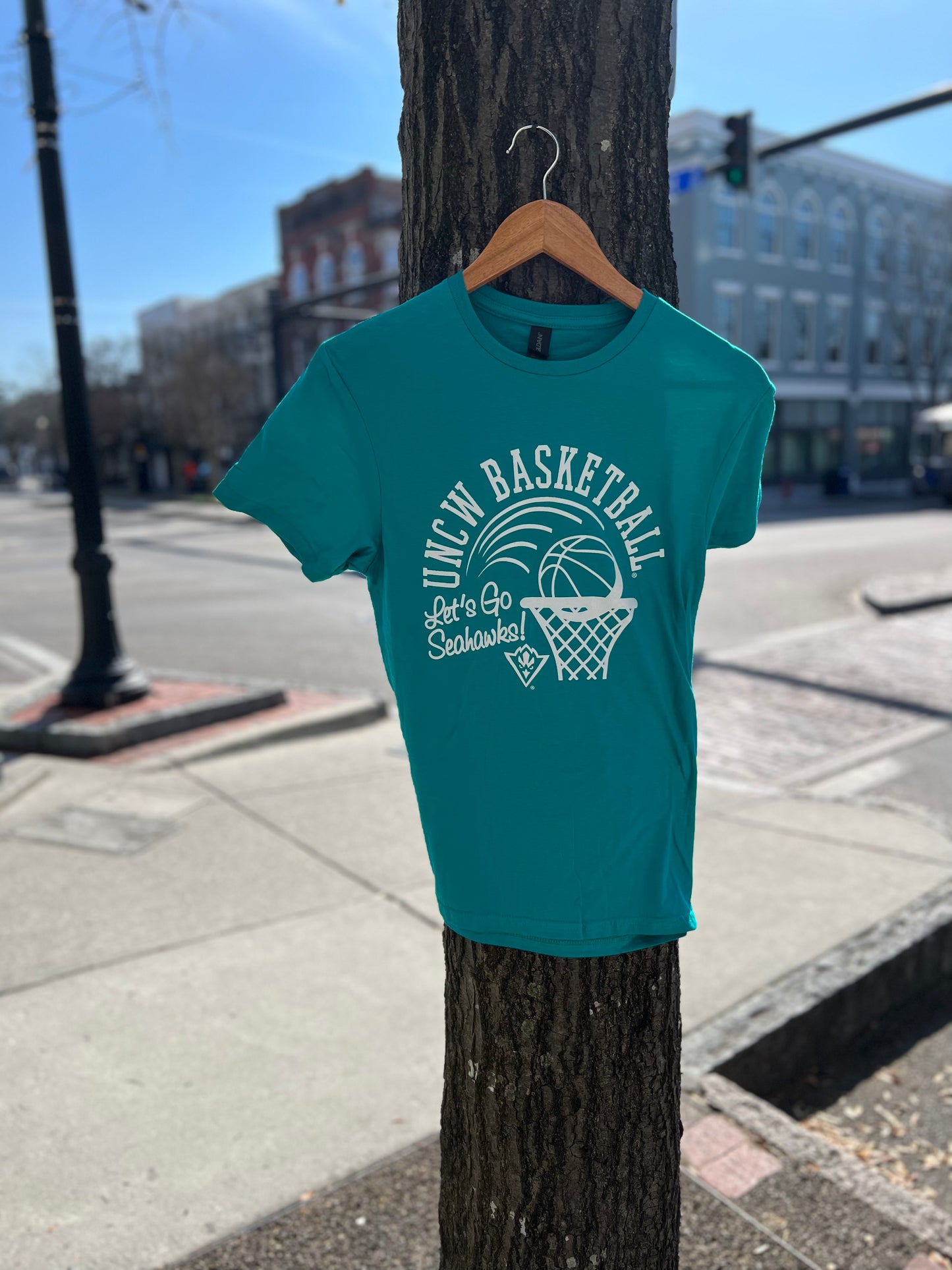 UNCW Basketball - T Shirt - Teal
