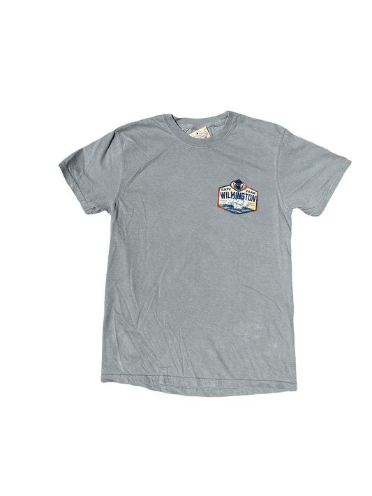 Cape Fear Pirate Ship - T Shirt - Greyn