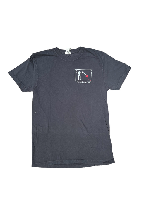 Black Beard Cape Fear NC - T Shirt - Black