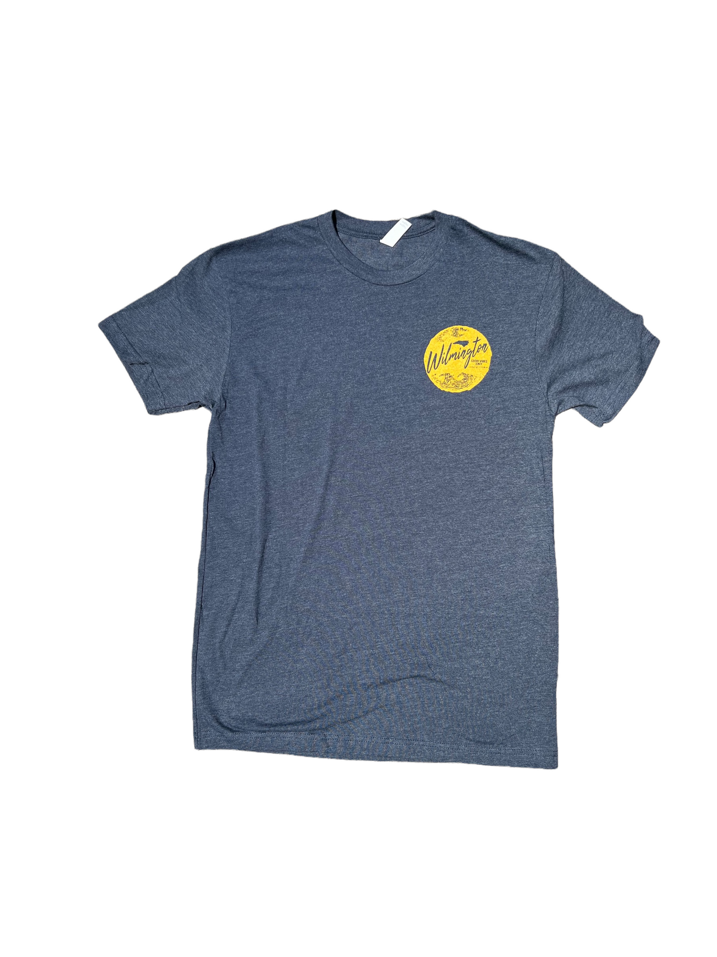 Circle Waves , Wilmington NC - T Shirt - Midnight Navy