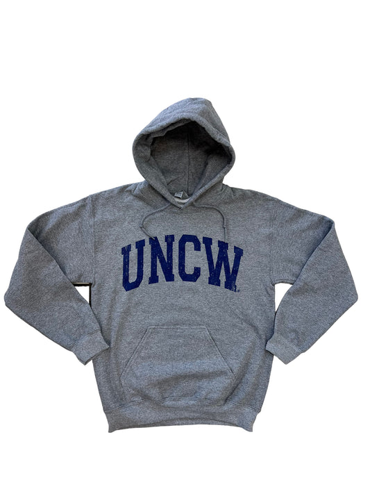 UNCW Arch - Hoodie - Graphite Heather