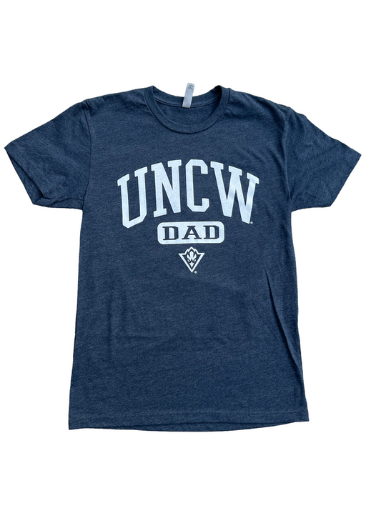 UNCW DAD ARCH – TSHIRT –  MIDNIGHT NAVY