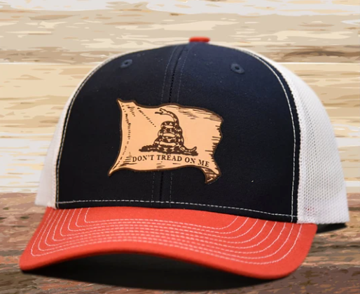 Dont Tread On Me – Richardson Trucker Hat – Navy Red White