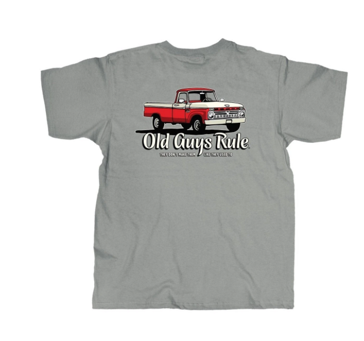 Dont Make them like they Used Truck – Old Guys Rule T Shirt – Gravel
