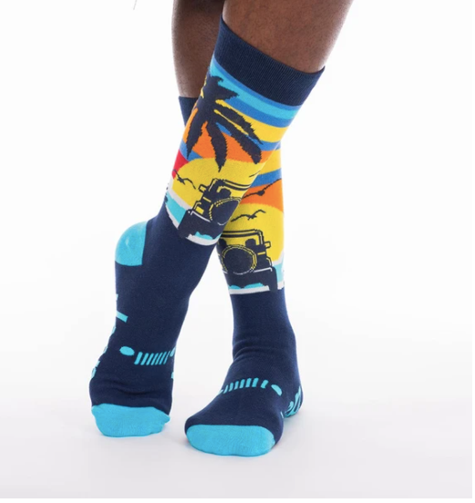 JEEP - BEACH SUNSET DRESS- SOCKS