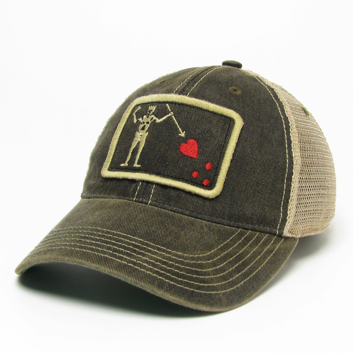 Black Beard Pirate -OFA Trucker Hat – Black