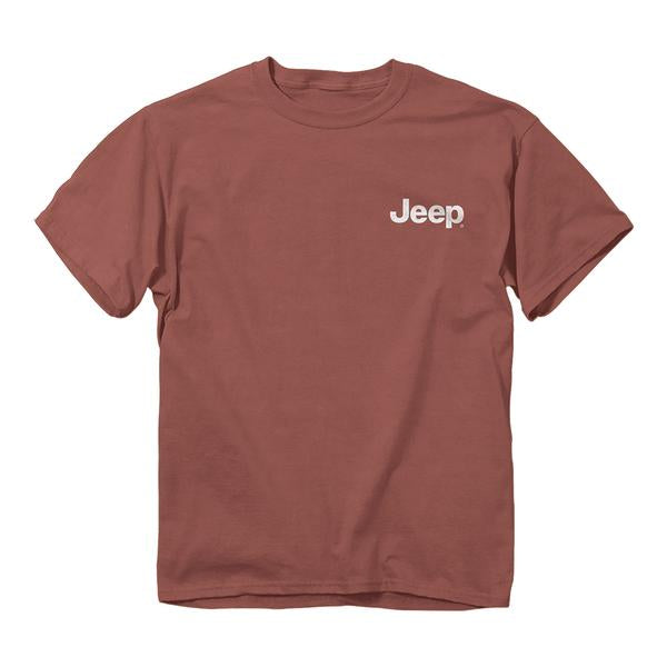 JEEP – Catch A Wave – T Shirt – Brick