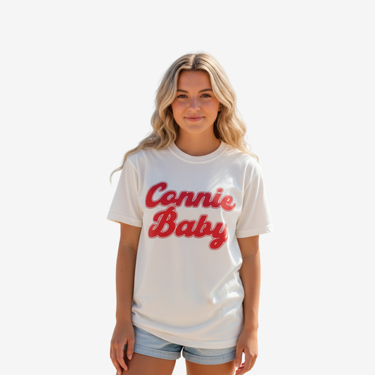 Connie Baby Cousins Beach Tee - Ivory Comfort color