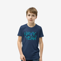 Hawk Yeah UNCW - T Shirt - Midnight Navy