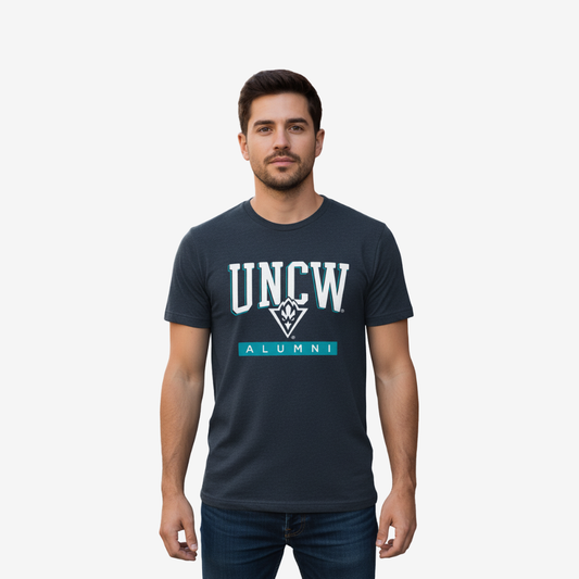 Uncw Alumni  - T Shirt - Midnight Navy