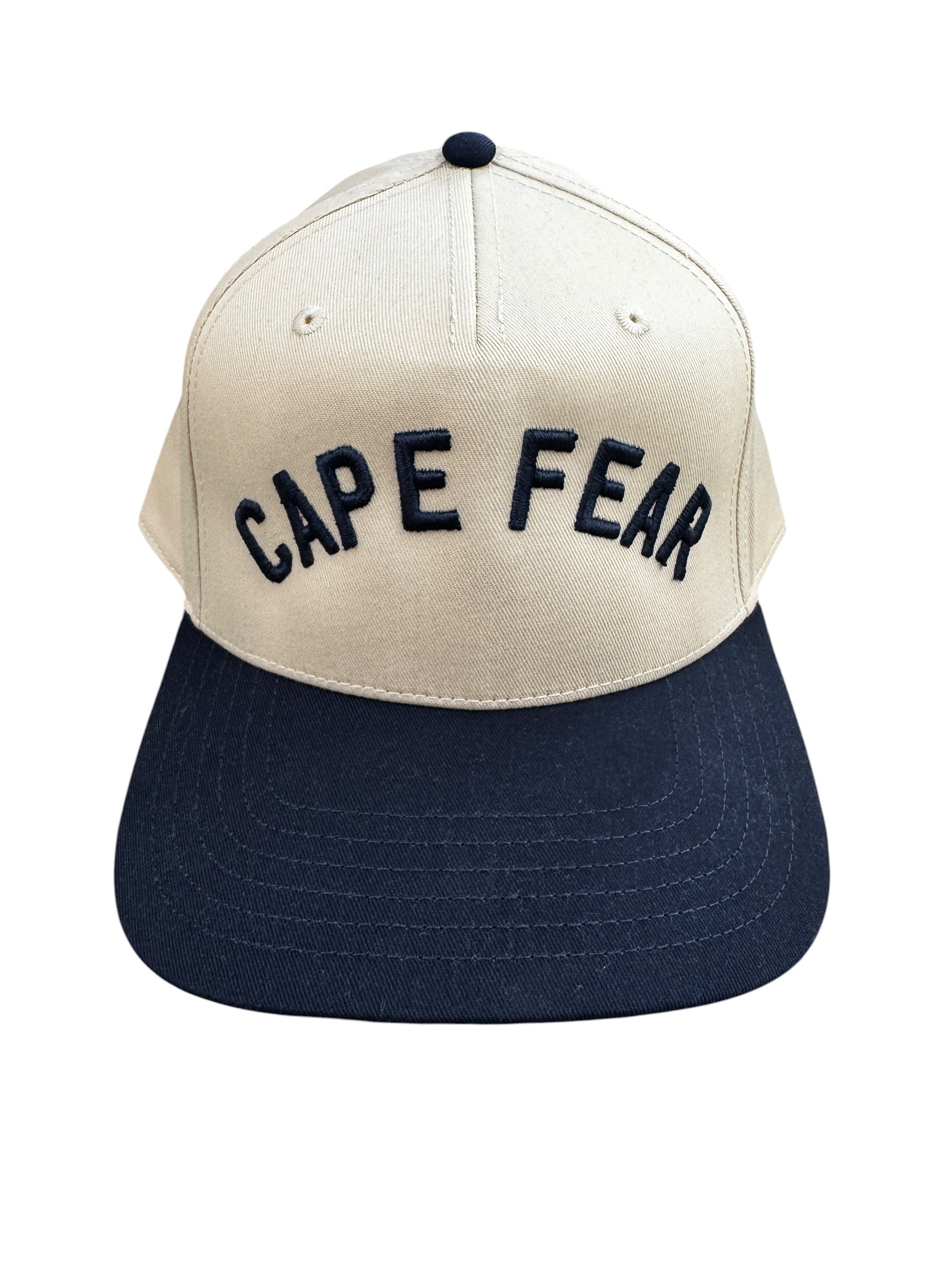 Cape Fear Basic Structured  - Hat - Natural / navy