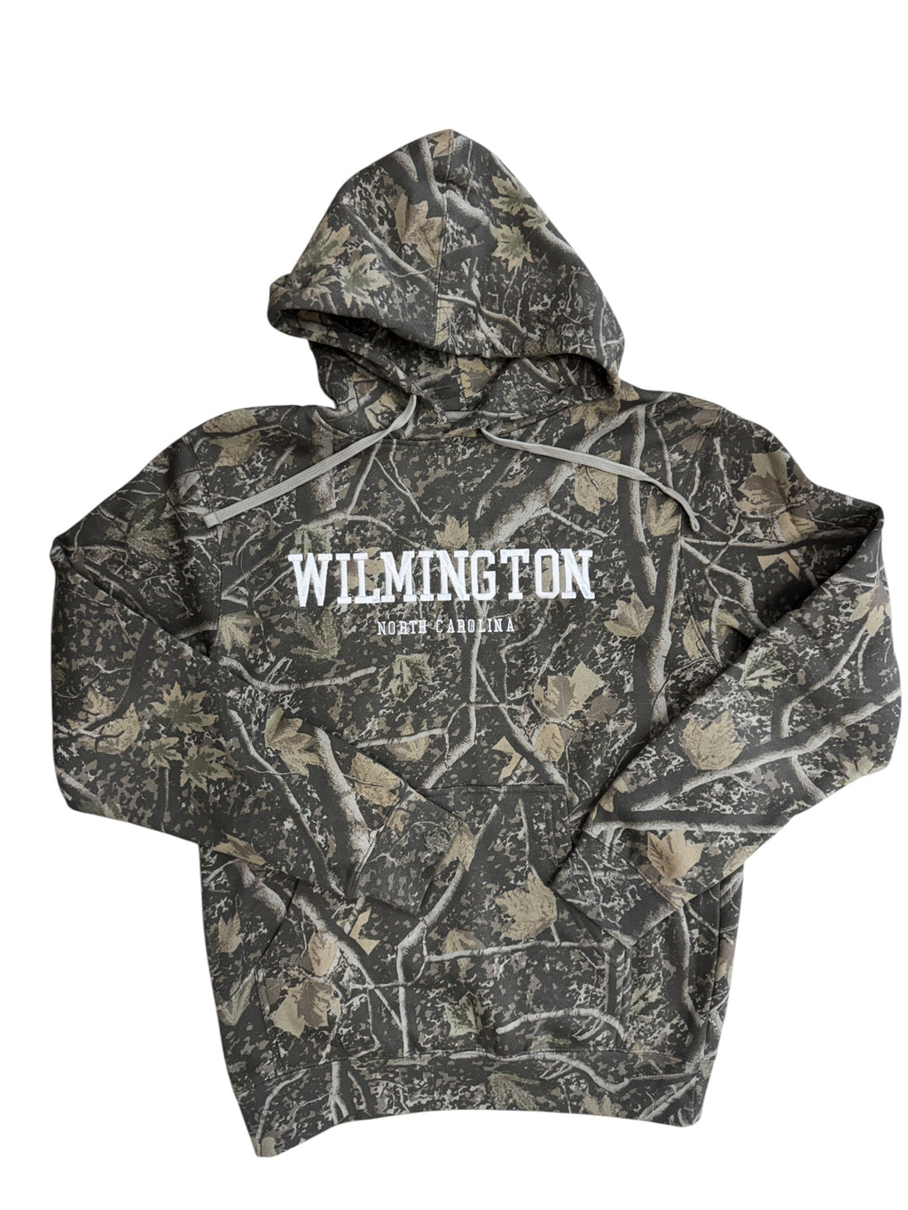 Embroidered Wilmington NC CAMO - Hoodie