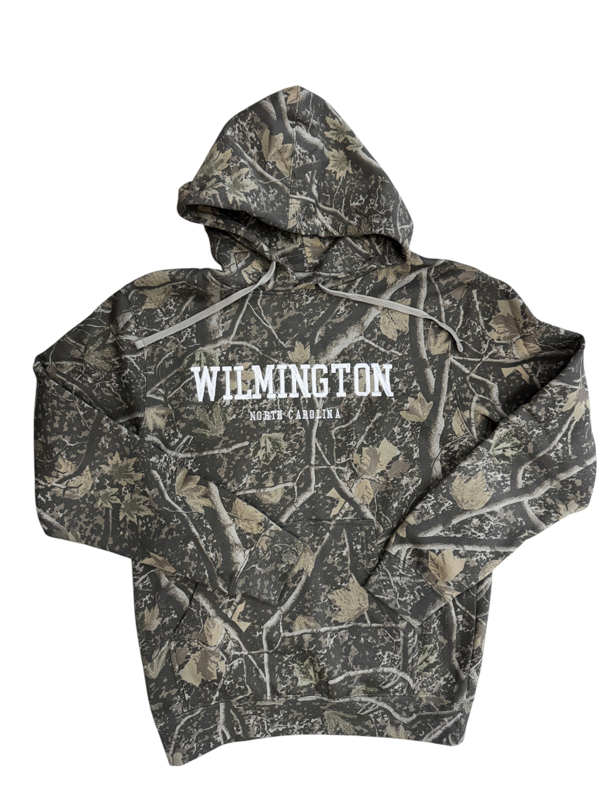 Embroidered Wilmington NC CAMO - Hoodie