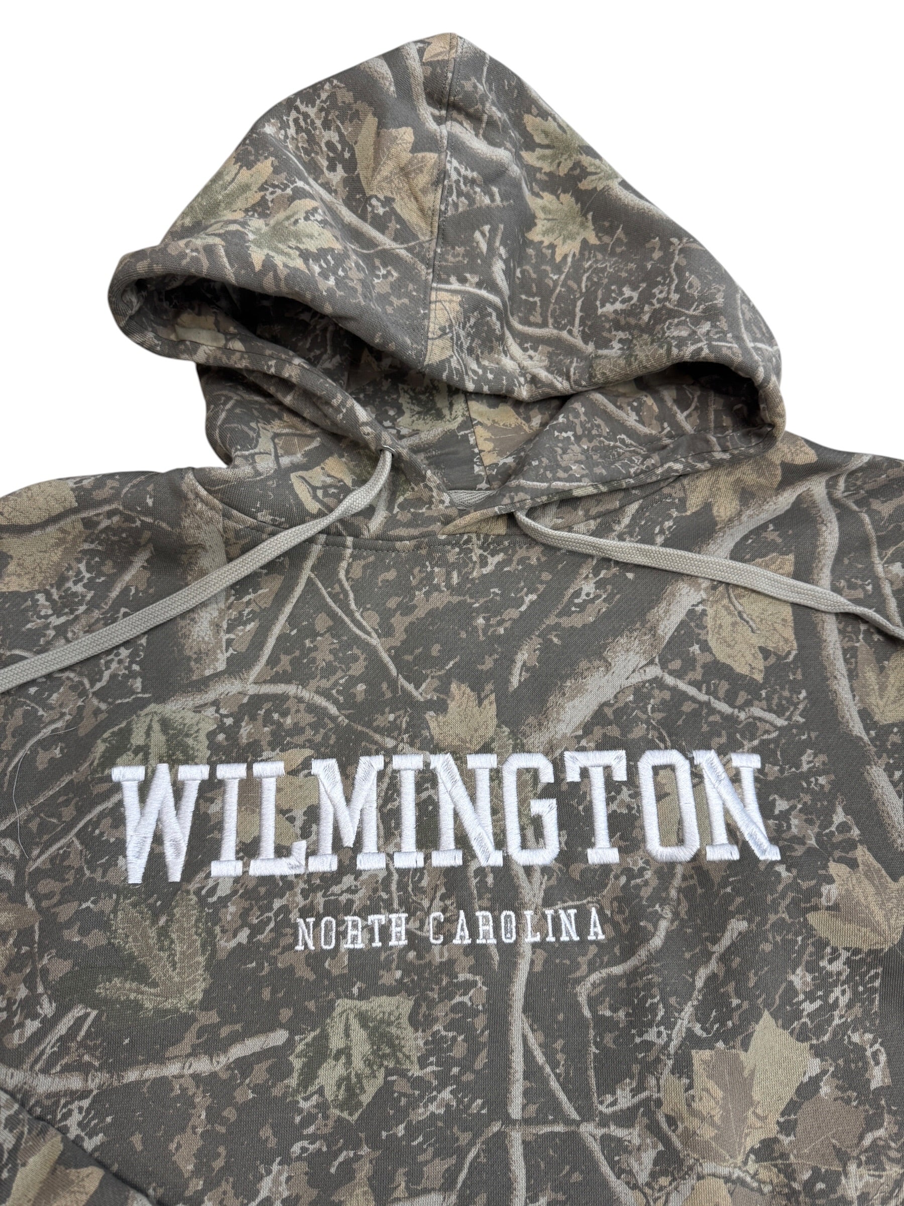 Embroidered Wilmington NC CAMO - Hoodie