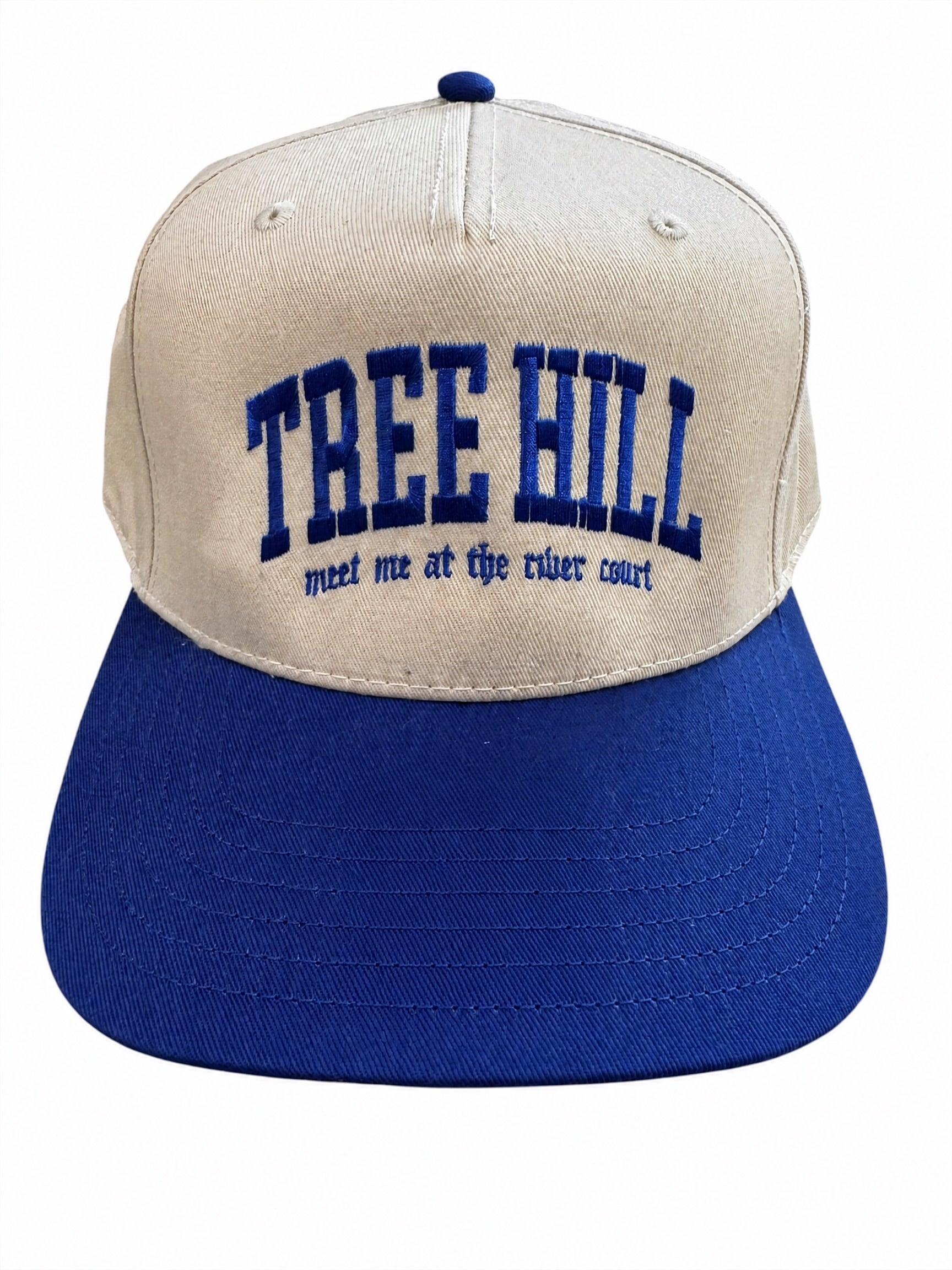 Tree Hill Meet Me at The River Court - Hat - Royal/Natural