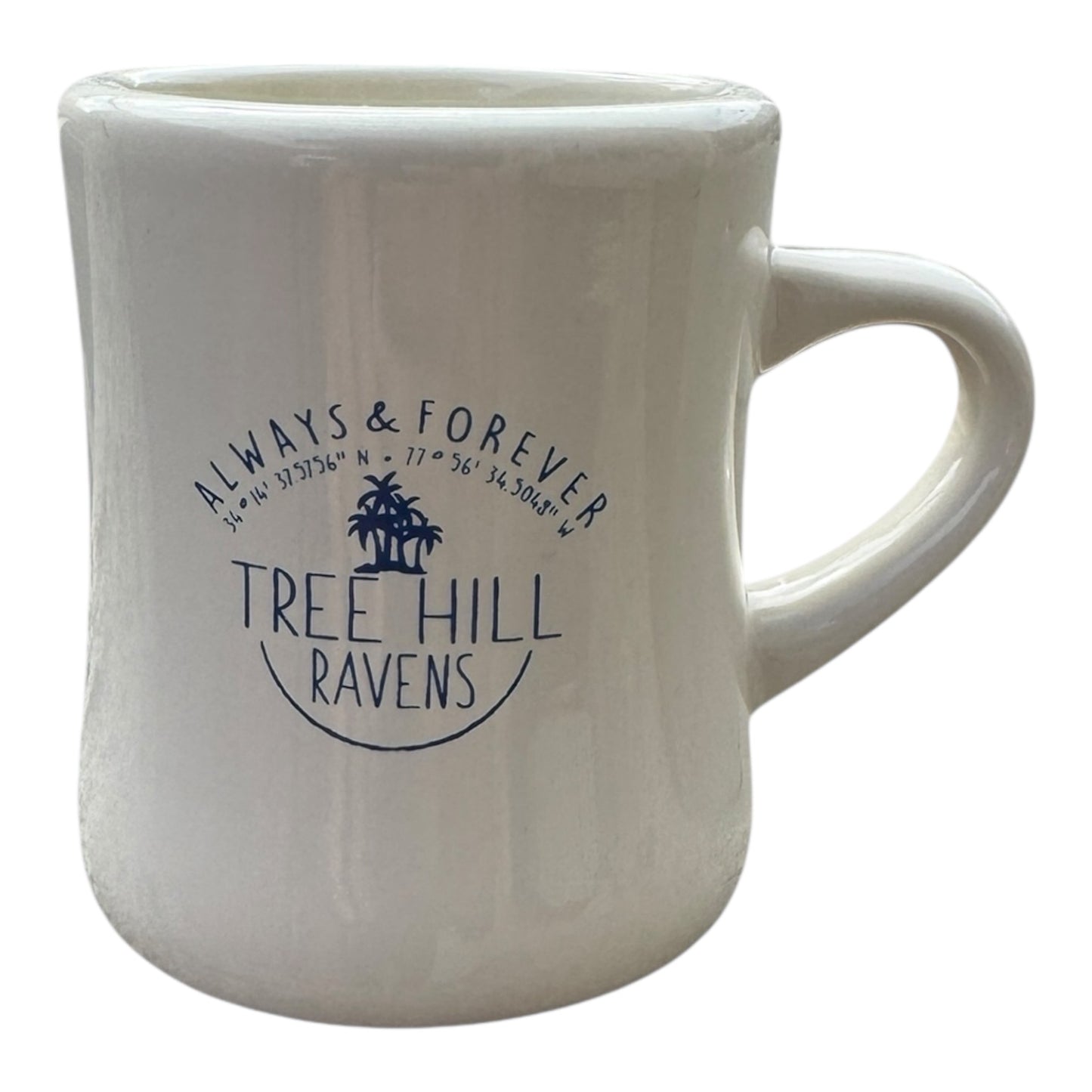 Always & Forever Circle One Tree Hill  11 oz  Mug - Natural