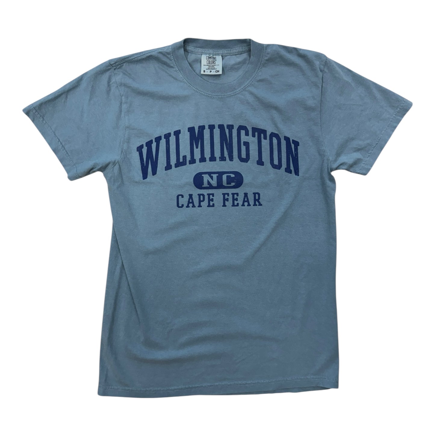 Wilmington 3 Tier North Carolina - T Shirt - Blue Jean