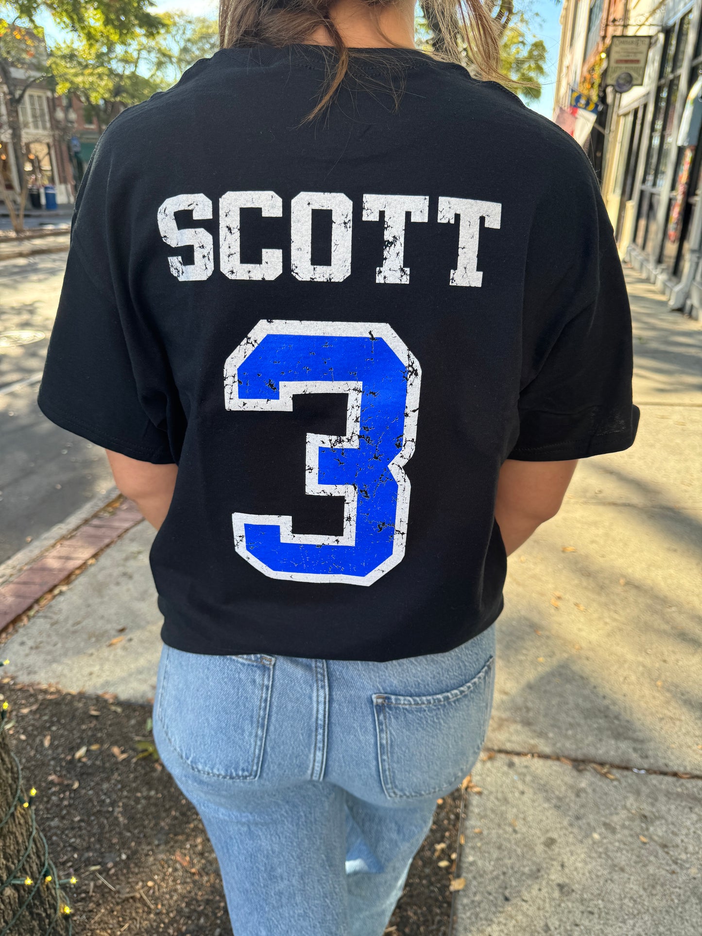 Scott 3 Lucas  One Tree Hill – T Shirt – Black