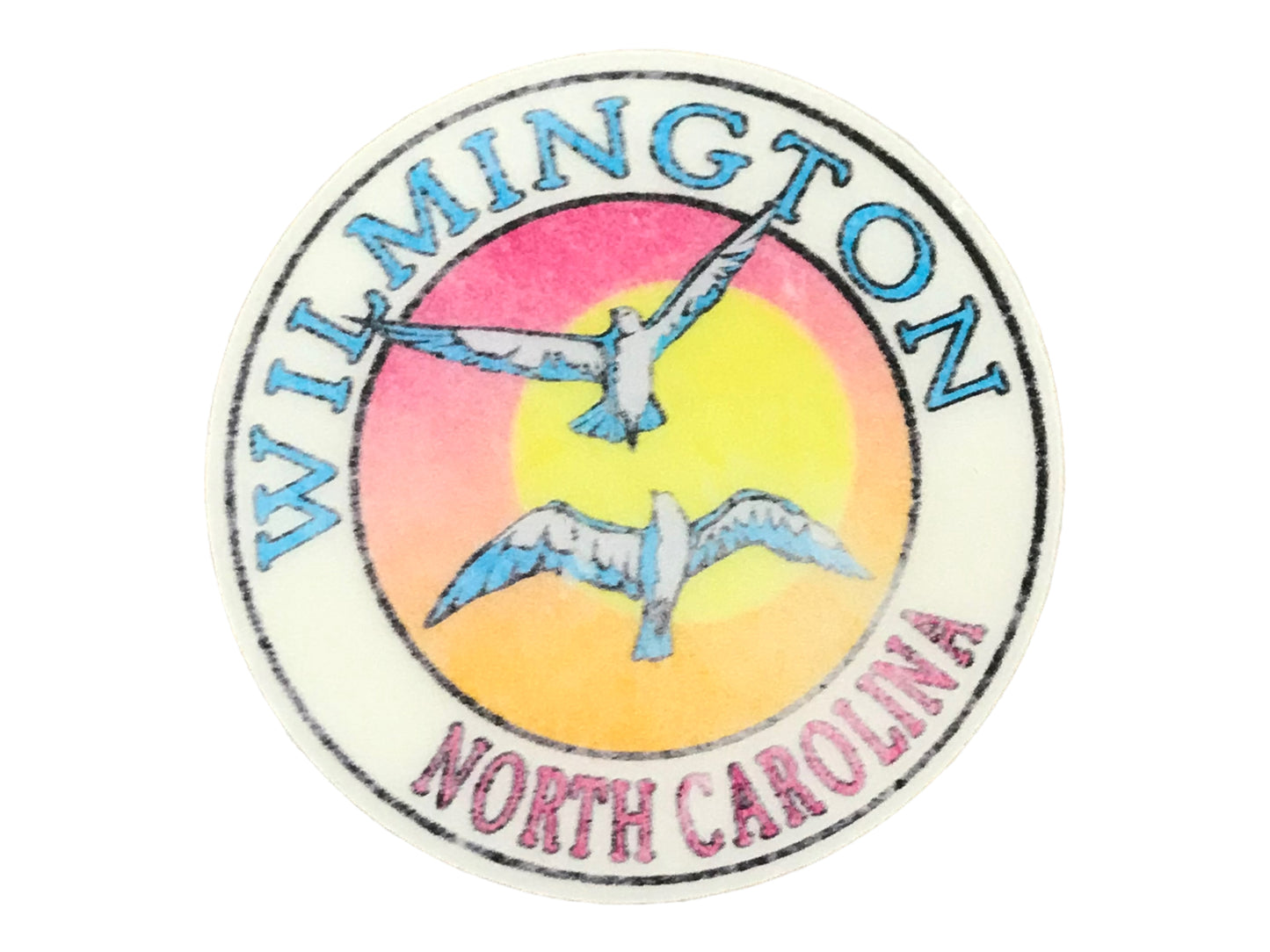 Wilmington Circle Seagulls - Mini Sticker