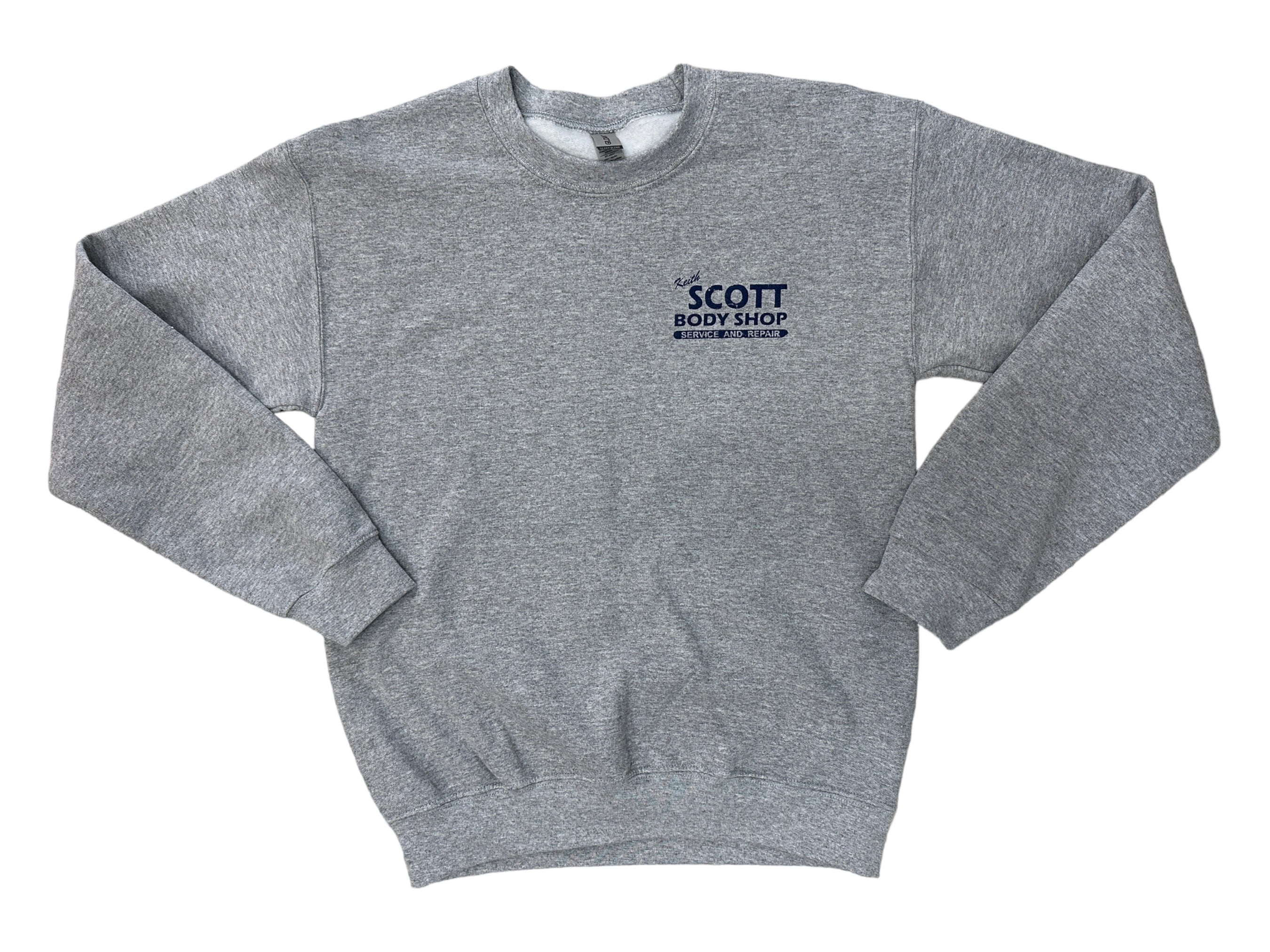 Keith Scott Body Shop  – Crewneck – Sport Grey