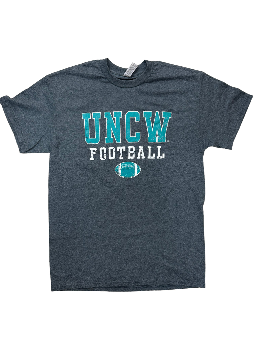 UNCW Football Undefeated  - T Shirt - Dark Heather