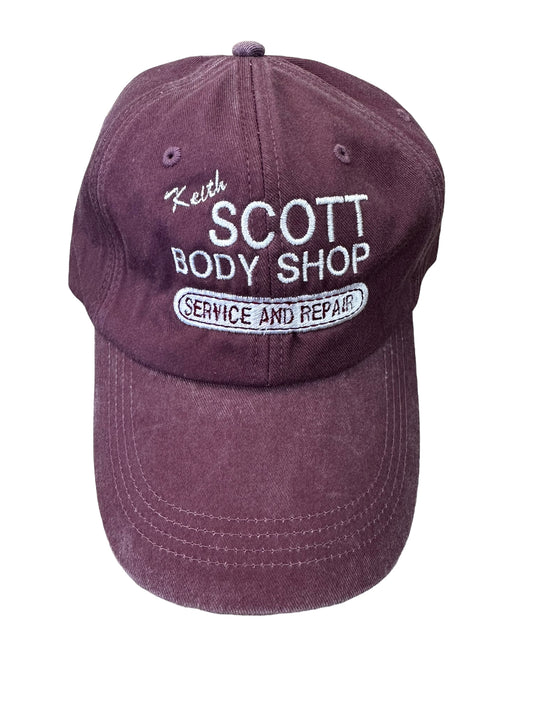 Keith Scott Body Shop - Hat - Brick (White Thread )
