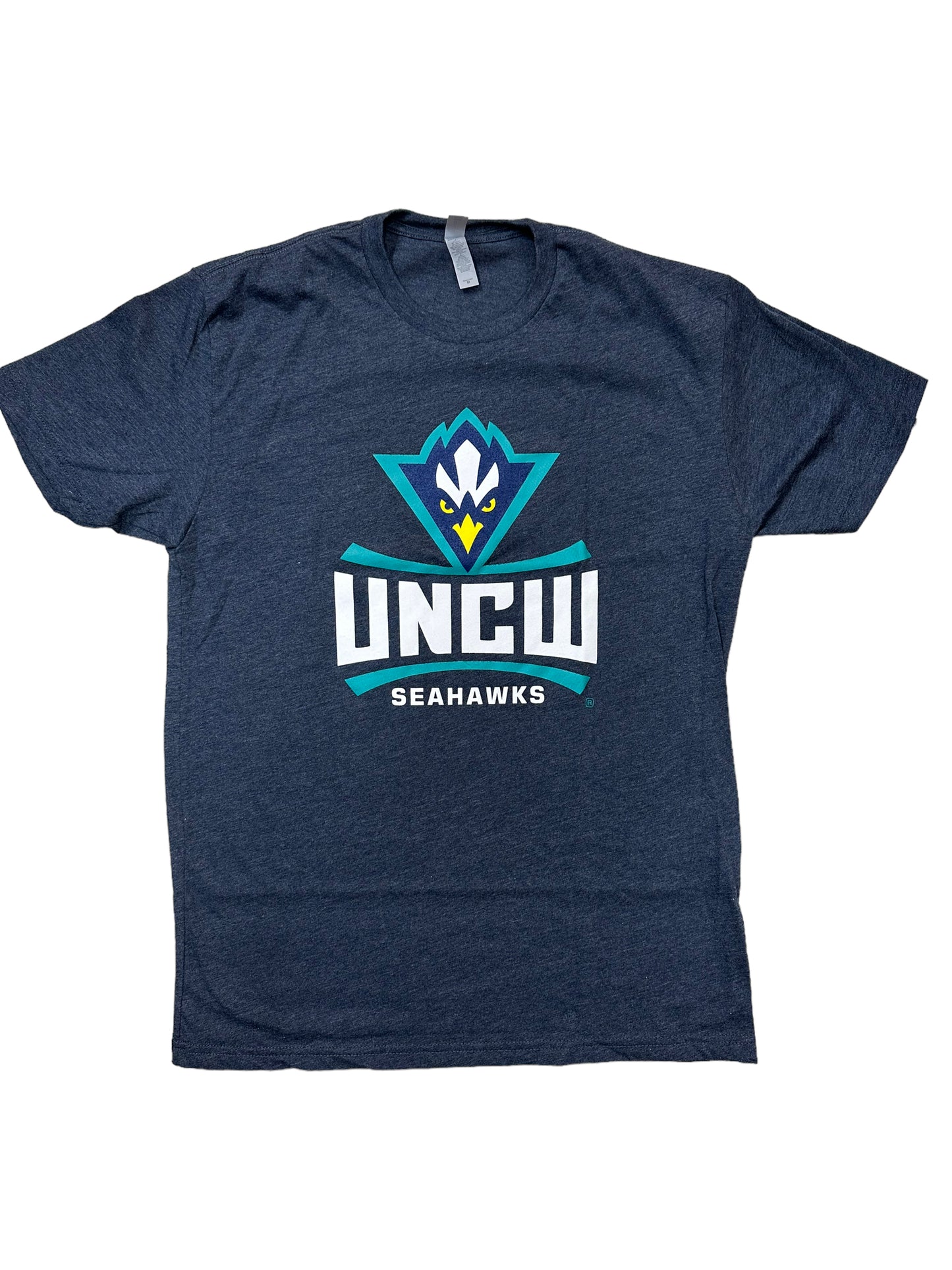 Uncw Full logo - T Shirt - Midnight Navy