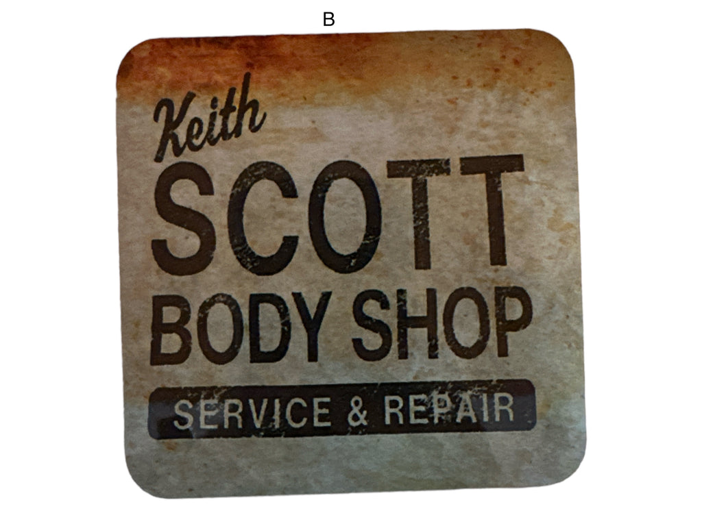 Keith Scott Body Shop - Cork Coaster