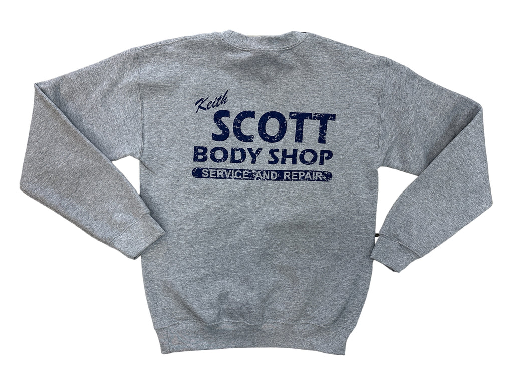 Keith Scott Body Shop  – Crewneck – Sport Grey