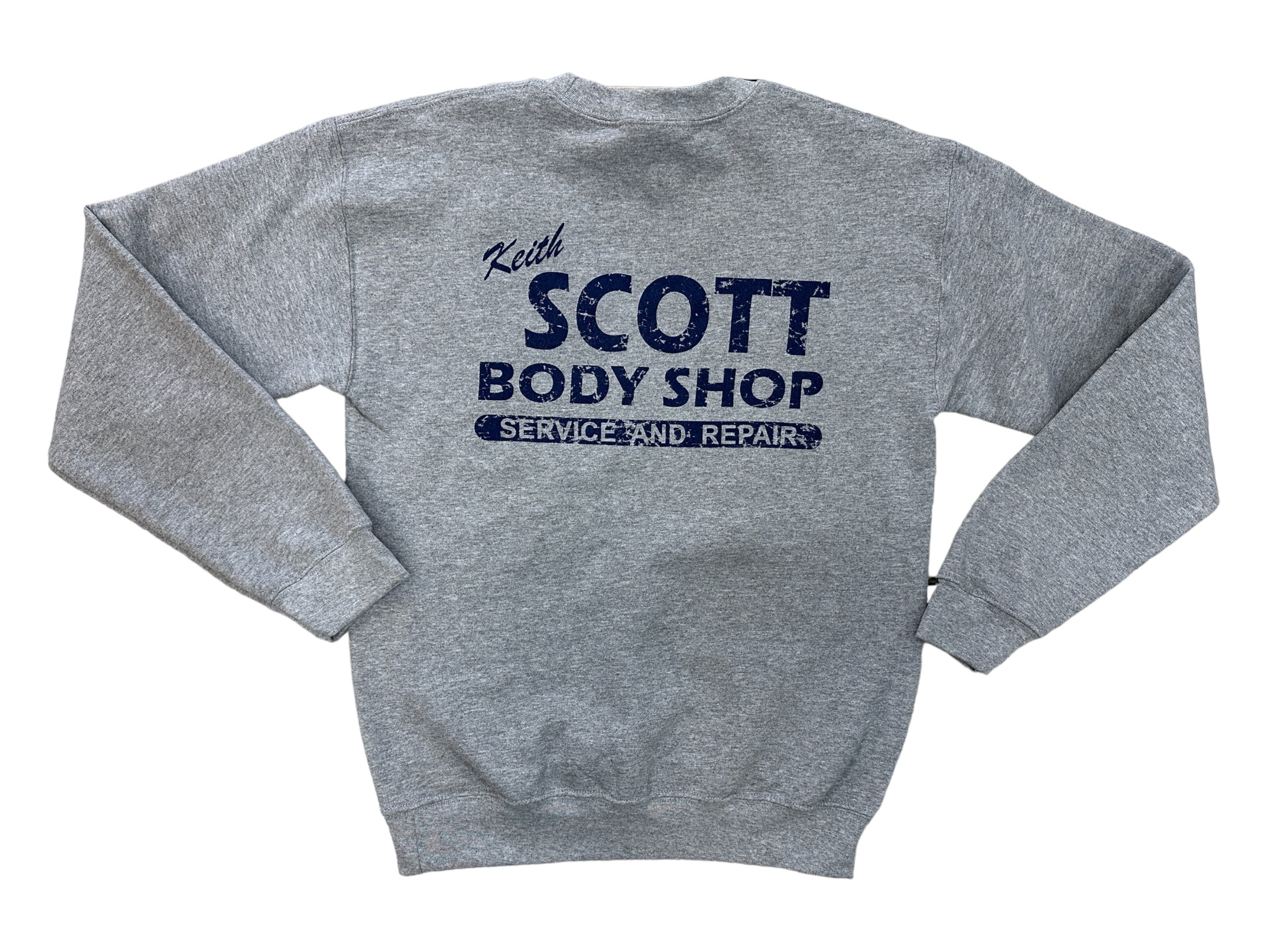 Keith Scott Body Shop  – Crewneck – Sport Grey