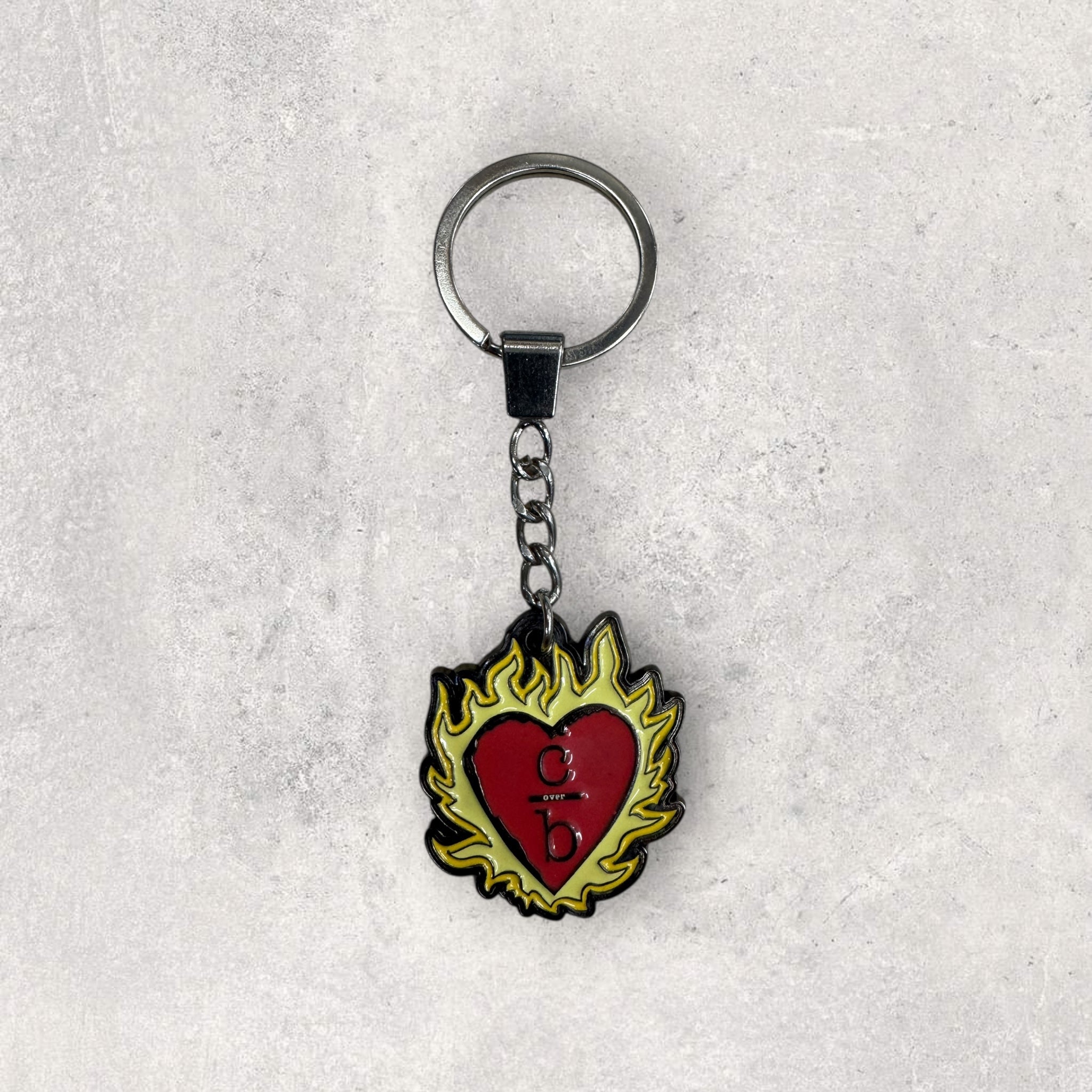 Flame Heart  One Tree Hill - T Shirt - Keychain