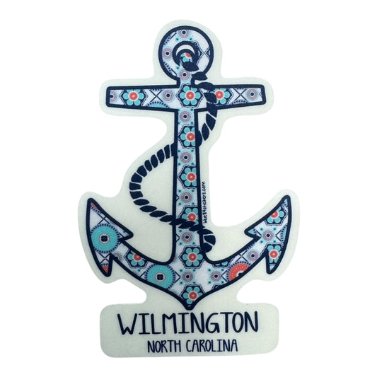 ANCHOR  WILMINGTON  , NC  – BIG STICKER ( 3″ X 4 ″ ROUGHLY )