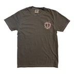 Flame Heart One Tree Hill - Embroidered T-Shirt - Pepper