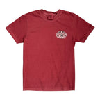 Cape Fear Skull North Carolina - T Shirt - Comfort Color - Brick