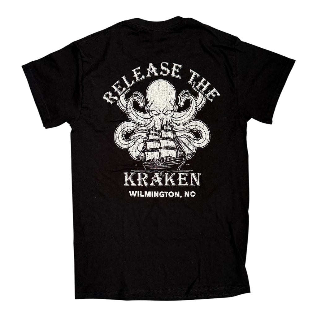 Release The Kraken Wilmington NC - T Shirt - Black