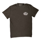 Cape Fear Skull North Carolina - T Shirt - Comfort Color - Pepper