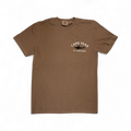 Cape Fear-Shark-Embroidered -T-shirt-Expresso Comfort Color