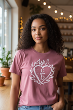 ONE TREE HILL Flame Heart Clothes Over Bros- T Shirt – Indigo
